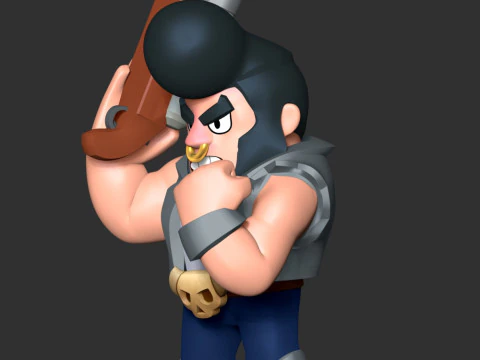 Bull - Brawl Stars 3D Print Model