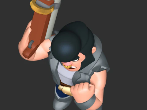 Bull - Brawl Stars 3D Print Model
