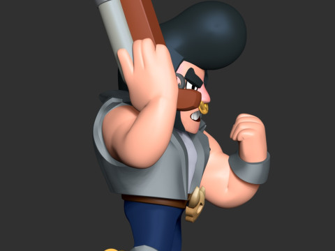 Bull - Brawl Stars Modelo de impresión 3D