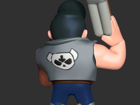 Bull - Brawl Stars 3D Print Model