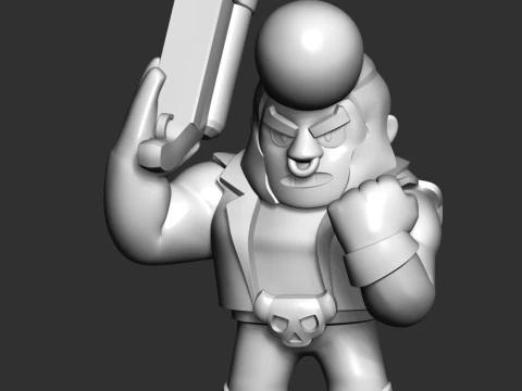 Bull - Brawl Stars 3D Print Model