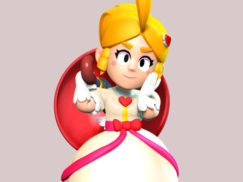 Cupid Piper - Brawl Stars Modelo de impresión 3D