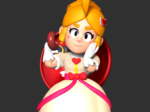 Cupid Piper - Brawl Stars 3D Print Model