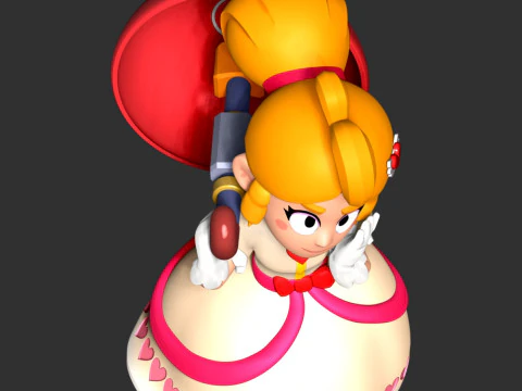 Cupid Piper - Brawl Stars 3D Print Model