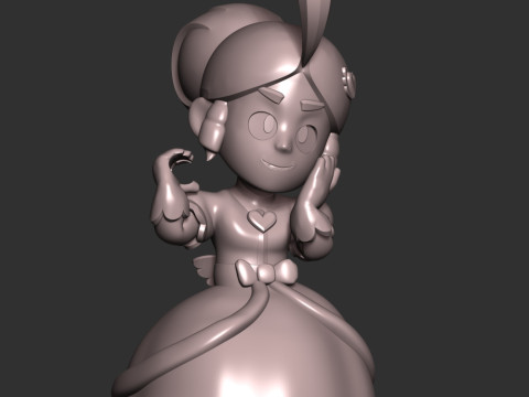 Cupid Piper - Brawl Stars 3D Print Model