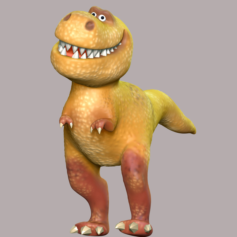 Nash - The Good Dinosaur Modèles 3D en vedette .c4d .max .obj .3ds .fbx .stl .blend 