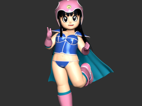 Chi-Chi Kid - Dragon Ball 3D-Druckmodell