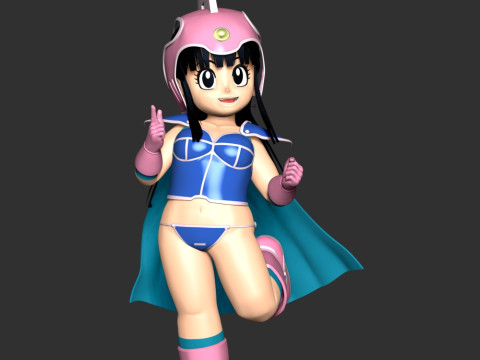 Chi-Chi Kid - Dragon Ball 3D-Druckmodell