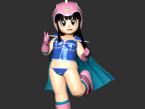 Chi-Chi Kid - Dragon Ball 3D-Druckmodell