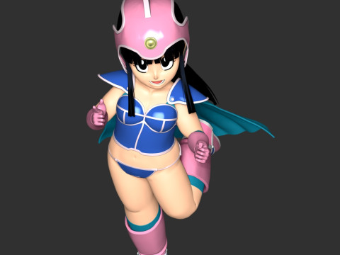 Chi-Chi Kid - Dragon Ball 3D-Druckmodell
