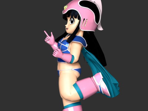 Chi-Chi Kid - Dragon Ball 3D-Druckmodell