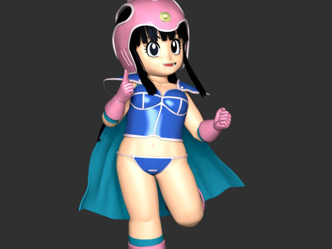 Chi-Chi Kid - Dragon Ball 3D-Druckmodell