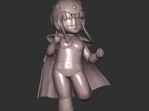 Chi-Chi Kid - Dragon Ball 3D-Druckmodell