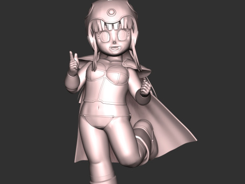 Chi-Chi Kid - Dragon Ball 3D-Druckmodell