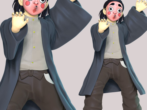 Kozo Kanamori - Demon Slayer Kimetsu no Yaiba 3D Print Model