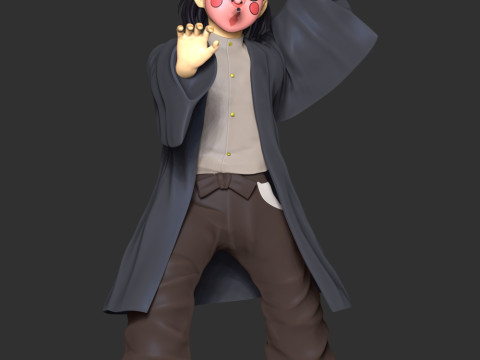 Kozo Kanamori - Demon Slayer Kimetsu no Yaiba 3D Print Model