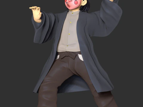 Kozo Kanamori - Demonendoder Kimetsu no Yaiba 3D printmodel