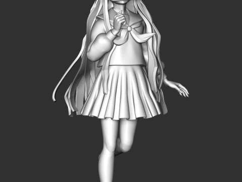 Demon Slayer - Academy Nezuko 3D Print Model