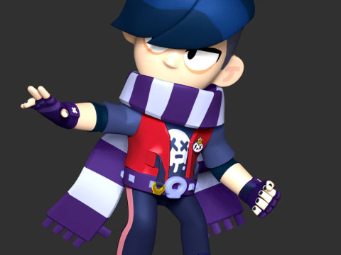Brawl Stars - Edgar 3D Print Model