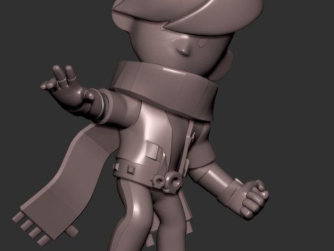 Brawl Stars - Edgar 3D Принт Модель