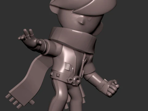 Brawl Stars - Edgar 3D Print Model