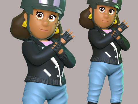 Mayor Badway - PAW Patrol Moto Pups Model Cetak 3D