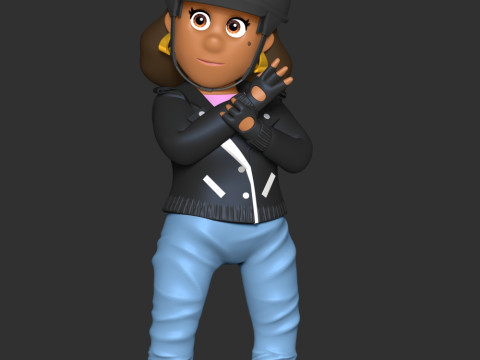 Mayor Badway - PAW Patrol Moto Pups 3D Print Model