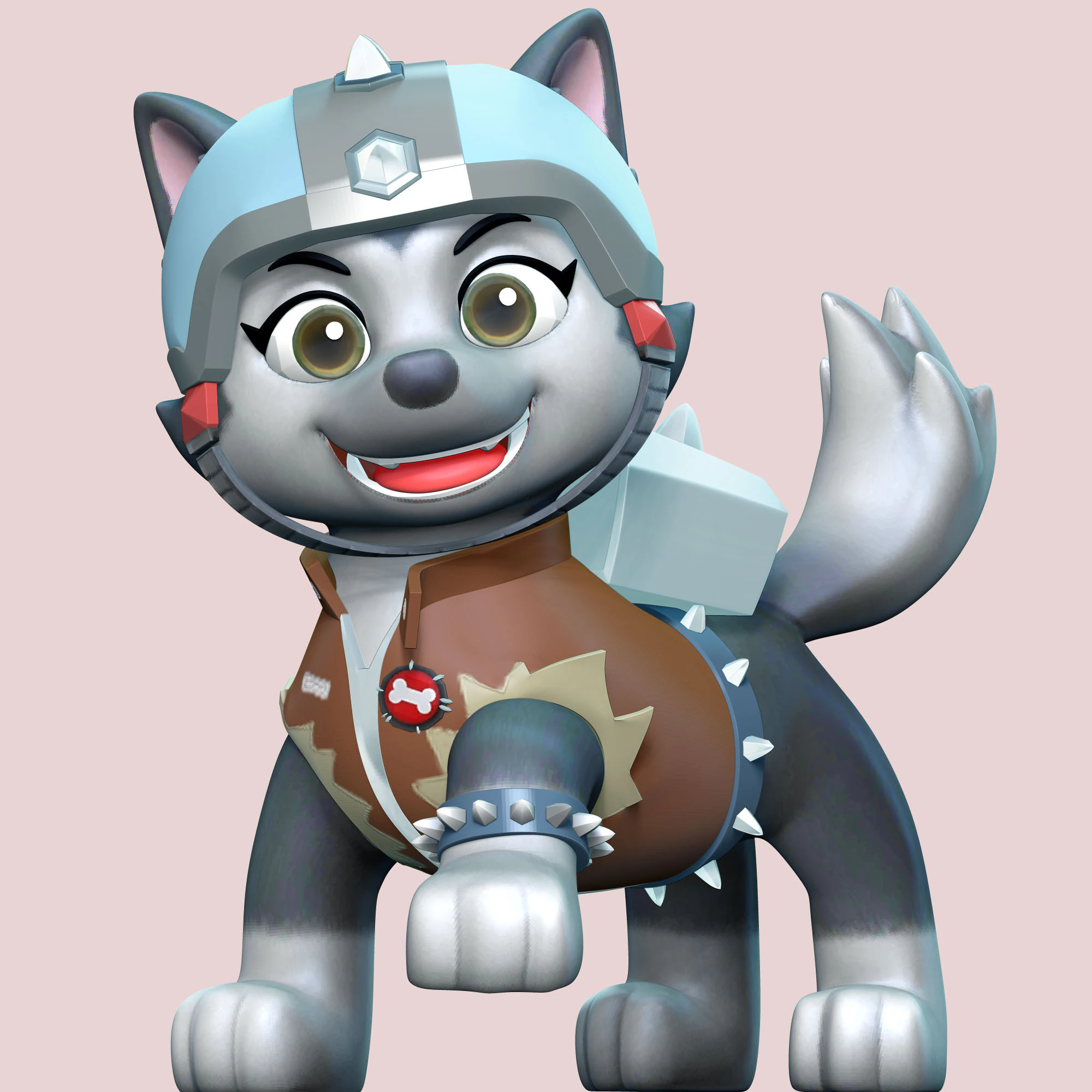 Gasket - Moto Pups PAW Patrol 3D Print Model .c4d .max .obj .3ds .fbx .stl .blend 
