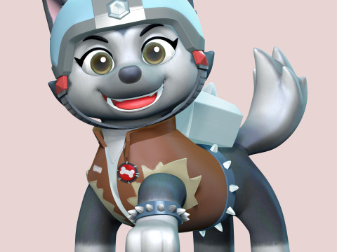 Gasket - Moto Pups PAW Patrol 3D Print Model