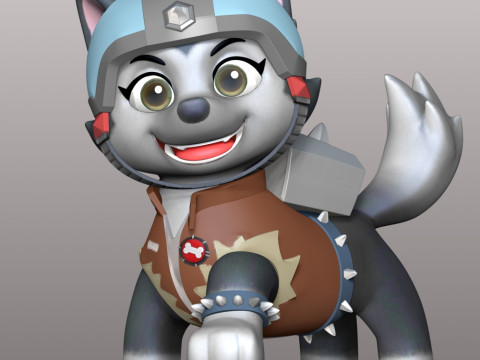 Gasket - Moto Pups PAW Patrol 3Dプリントモデル
