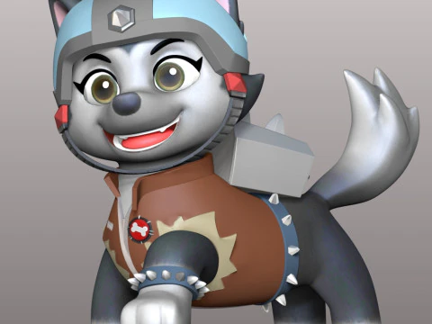 Gasket - Moto Pups PAW Patrol 3D Print Model