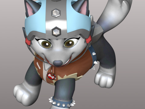 Gasket - Moto Pups PAW Patrol 3Dプリントモデル