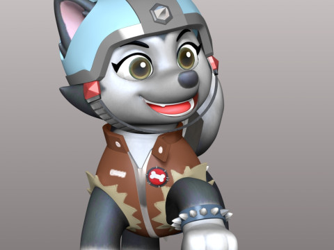 Gasket - Moto Pups PAW Patrol 3Dプリントモデル