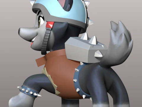 Gasket - Moto Pups PAW Patrol 3D Print Model