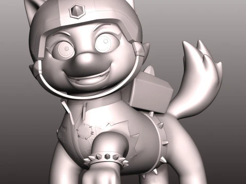 Gasket - Moto Pups PAW Patrol 3D Print Model