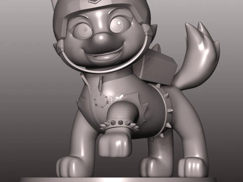 Gasket - Moto Pups PAW Patrol 3D Print Model