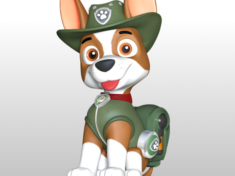 Tracker - PAW Patrol 3D प्रिंट मॉडल