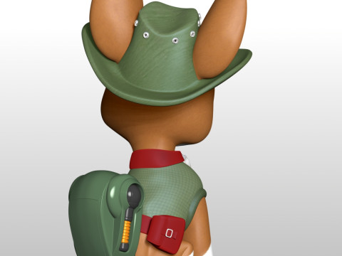Tracker - PAW Patrol 3D प्रिंट मॉडल