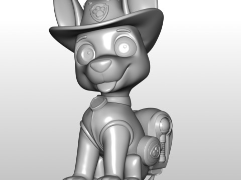 Tracker - PAW Patrol 3D प्रिंट मॉडल