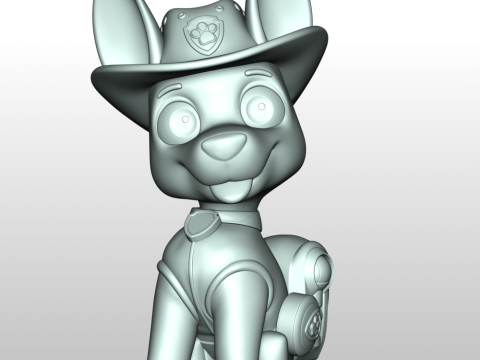 Tracker - PAW Patrol 3D प्रिंट मॉडल