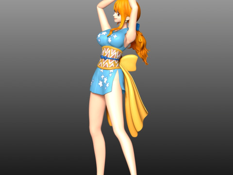 Onami - One Piece 3D-Druckmodell