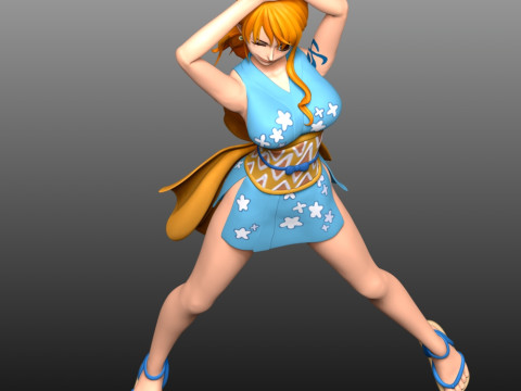 Onami - One Piece 3D-Druckmodell