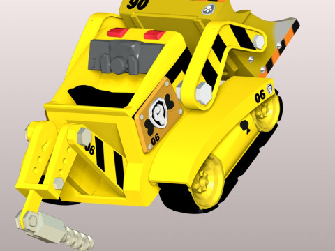 Rubble Bulldozer - PAW Patrol 3D Принт Модель