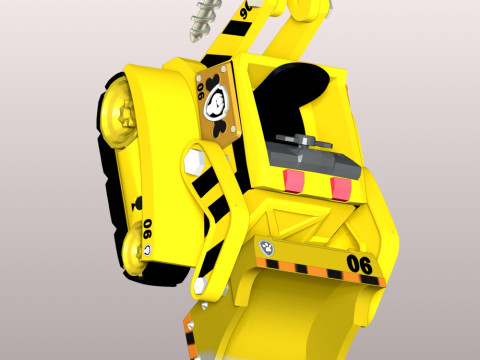 Rubble Bulldozer - PAW Patrol 3D Принт Модель