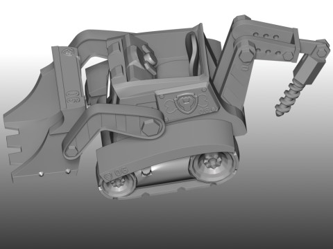 Rubble Bulldozer - PAW Patrol 3D Принт Модель