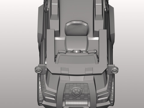 Chase Car - PAW Patrol Modèles 3D en vedette