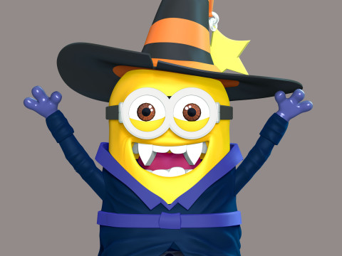 Minion - Halloween 3D Print Model