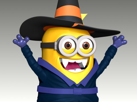 Minion - Halloween Modello di stampa 3D