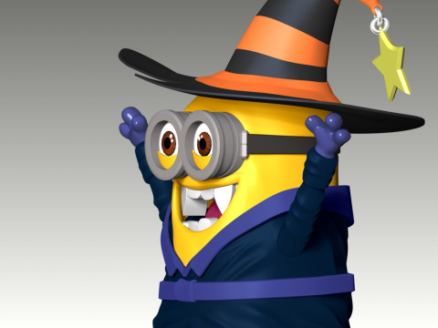Minion - Halloween Modello di stampa 3D