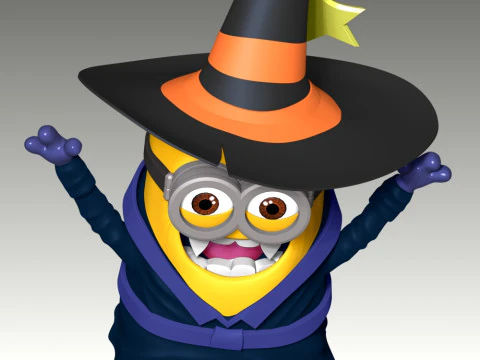 Minion - Halloween 3D Print Model